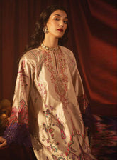 Roohi Silk By Myeesha Embroidered Silk 3 Piece Unstitched Suit MY24RS MS-1005 SUNEHRI